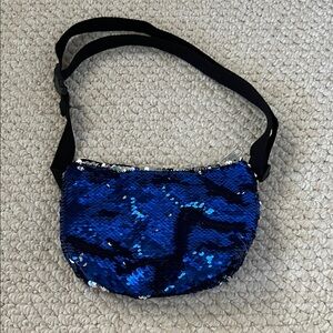 Blue Sequin Girl’s Bag/Fanny pack